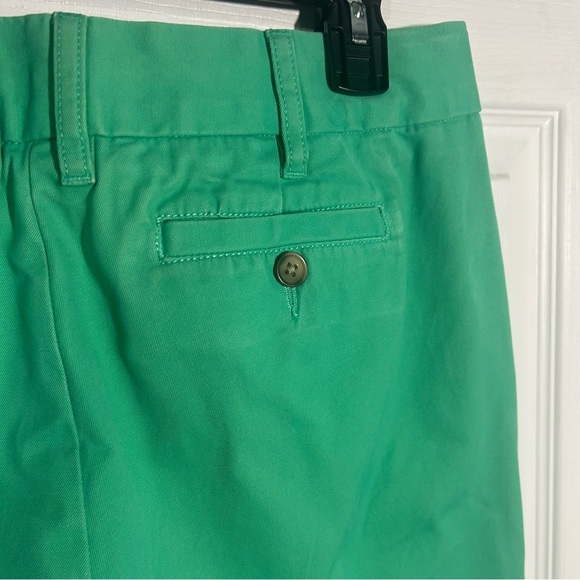 Lands End Women’s Pants Size 6P Bootcut Dark Mint Green Preppy Petite Cotton - Picture 5 of 16